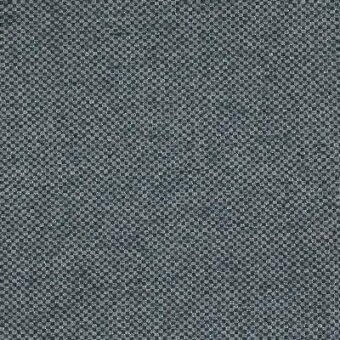 Moroso Bernini fabric sample, muted gray, tight weave with circular pattern and dark gray flecks, durable heathered texture.
