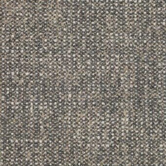 Moroso Bhaluka 90 Granito fabric texture, gray-beige-brown speckled aggregate, dense granular pattern, muted earthy tones, neutral background.