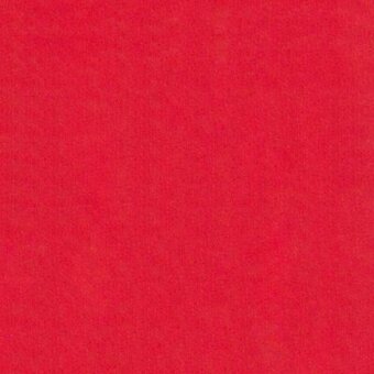 Moroso Boltaflex 17554 fabric sample in fire red displays a dense, granular woven texture with consistent saturated color and diffuse lighting.