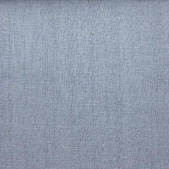 Canapa stone fabric sample, woven stone gray textile, dense grid texture with horizontal and vertical threads, Moroso A7016.