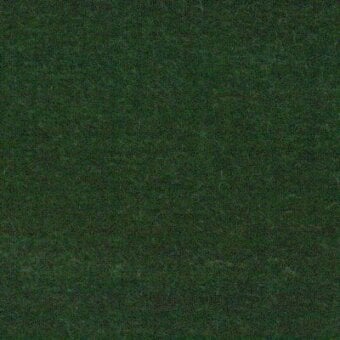Moroso regal fabric sample, dark green woven texture, granular surface with mottled tone, studio presentation for color and material detail.