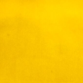 Moroso Regal fabric sample, warm yellow woven textile, granular texture with slight distressing, label details A6735-E061.