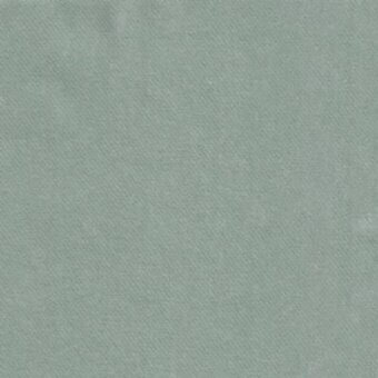 Moroso Solemio lichen fabric A6979, gray-green woven textile, diagonal rib pattern, matte finish, neutral studio lighting.