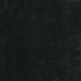 Dark green fabric texture with a short pile and matte finish, displaying a label reading "moroso solemio pine – s".