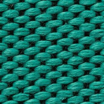 Malachite green woven fabric texture with a hexagonal geometric pattern, matte finish, and dark thread interlacing; Moroso Wilson 7067.17 sample.
