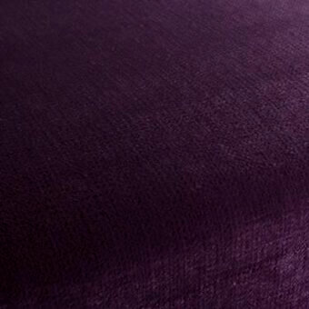 Moroso fabric swatch, amethyst purple, diagonal rib weave with brushed texture; labeled “Big Punch ch3125 081 amethyst – w.”