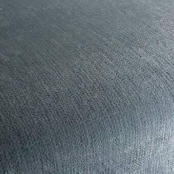 Moroso fabric swatch, grayish-blue textile, dense pile with matte finish; labeled “big punch ch3125 082” and color “lake” a2791.