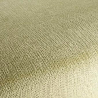 Moroso fabric sample, pale yellow-green, tight diagonal rib weave with looped pile texture; “Big Punch Napoli” CH3125 035.
