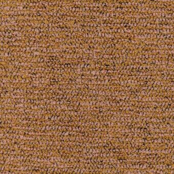Moroso Claud woven fabric sample, peach tone with brownish-orange accents, granular texture with faint horizontal lines, code a5805-833.021.