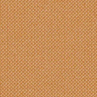 Peach woven fabric sample with granular texture, displaying a uniform, dense weave and subtle tonal variations; Moroso Cleo A1445.