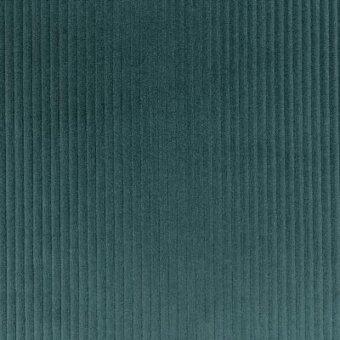 Moroso Cord Uno Reloaded Ca1419 036 Acqua corduroy fabric, teal vertical rib, plush texture, upholstery weight "w".