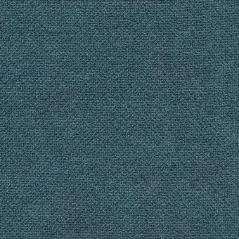 Glaucous fabric sample with dense granular weave, muted blue-green tone, matte finish, and visible “moroso rico 898.490” label detail.