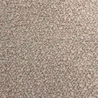 Moroso Trono fabric a1433, pale pink nubby texture with looped pile, heathered yarn, soft muted tone, casual rustic aesthetic.