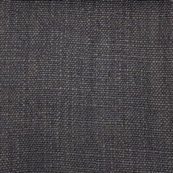 Moroso Zoran fabric sample, anthracite gray, dense woven texture with a slightly raised, pebbled surface and matte finish.