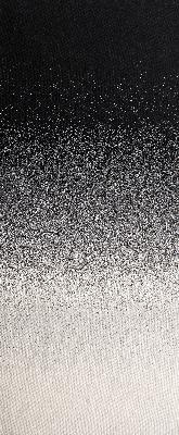 Gradient fabric texture transitions from black to white with scattered reflective particles, displaying a woven pattern and “moroso blur a7187” text.