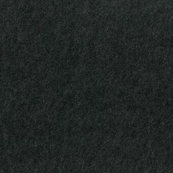Moroso Feral fabric sample, anthracite colored, dense granular texture with woven fibers and product code A6703 visible.