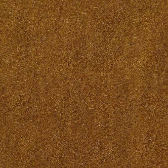 Mustard yellow textile texture with dense, short fibers and a matte finish, displaying subtle tonal variations and a uniform, granular appearance.