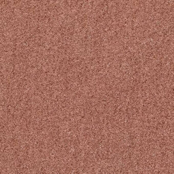 Terracotta fabric swatch displaying a dense, granular texture with subtle tonal variations and a matte finish, evenly lit for detail.