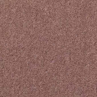 Mauve fabric texture displaying a dense, granular weave with a mottled surface and subtle color variations of dusty rose and soft purple.
