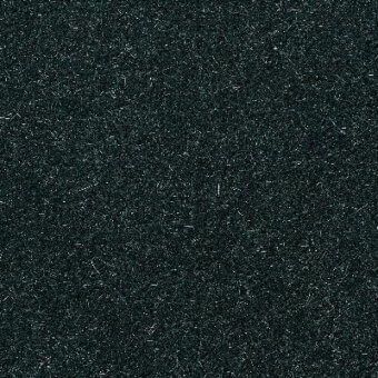 Dark green fabric texture, dense short-pile weave, subtle heathered effect, with embedded light text reading “moroso > fabric (z) > zanzibar.”