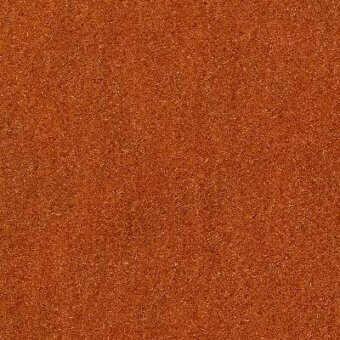 Moroso fabric swatch, sienna color, granular texture with printed text identifying Zanzibar 7059.05 sample and material details.