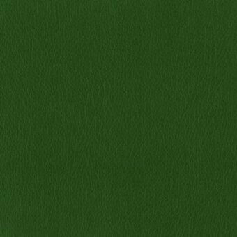 Emerald green leather texture sample, mottled grain, matte finish, Moroso m06 collection, durable upholstery material.