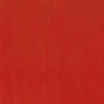 Red leather sample with brushed texture, displaying a saturated crimson tone; labeled “moroso m05 b0206” for brand and model identification.