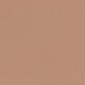 Moroso leather sample, muted tan cervo shell, consistent matte grain texture with product code text overlay.
