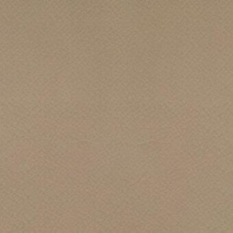 Eco leather fabric swatch, warm brown, repeating geometric squares, matte finish, neutral background, Pacini & Cappellini label.