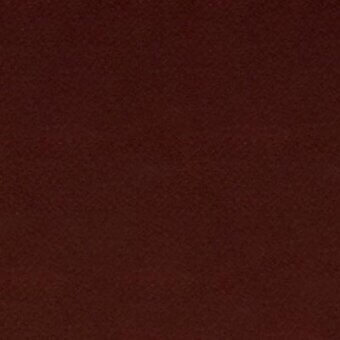 Eco leather texture sample, reddish-brown color, woven matte finish with imprinted brand text “pacini & cappellini > eco leather > 32”.
