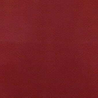 Eco-leather texture, deep red color, geometric pattern with angled lines, matte finish, Pacini & Cappellini sample swatch detail.
