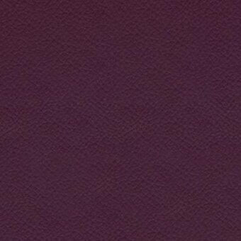 Plum eco leather texture with repeating diamond weave, matte finish, and visible “pacini & cappellini” label detailing brand and material.