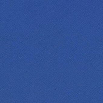 Eco leather texture swatch in deep blue, granular matte finish, displaying “pacini & cappellini > eco leather > 52” text.
