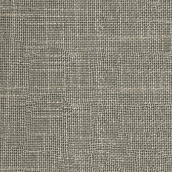 Woven fabric texture, gray-brown tones, dense grid pattern, matte finish, visible “pacini & cappellini” label, studio shot, natural fiber appearance.