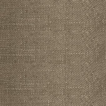 Linen fabric sample, earthy brown tone, grid weave pattern with visible texture and slight color variations; label reads “pacini & cappellini > fabric (b) > b40”.