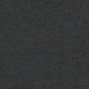 Dark gray fabric sample with a tight weave and brushed texture, displaying subtle tonal variations and printed text “pacini & cappellini > fabric (b) > b50”.