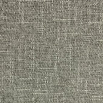 Woven fabric texture, muted gray-green with lighter gray grid, dense irregular matte weave, sample labeled “pacini & cappellini > fabric (c) > c44”.