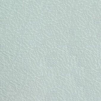 Light blue-gray leather texture sample with embossed, interwoven lines; matte finish, granular appearance, labeled “pacini & cappellini > artic 9038”.