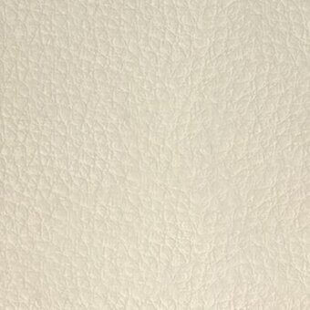 Pacini & Cappellini leather sample, light beige, distressed texture with irregular bumps and matte finish, identified as “Calcare 9043”.