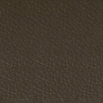 Dark brown leather texture, Fontente 9032 by pacini & cappellini, displays irregular grain with matte finish and subtle tonal variations.