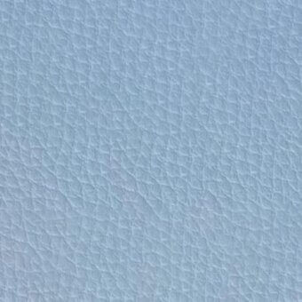 Light blue leather texture with fine creases, smooth sheen, consistent surface, and muted cool tone; Pacini & Cappellini Scuba 9039.