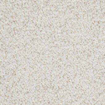 Bouclage fabric texture, off-white color, densely looped fibers create a plush, matte surface with subtle irregularity.