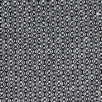 Porada motley fabric sample, grayscale basketweave texture, dense grid pattern with matte finish, code 300, fabrics collection.