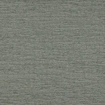 Gray-green textile sample displays a horizontal stripe pattern with a textured, woven surface and consistent linear structure.