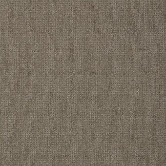 Woven fabric texture, warm gray tone, irregular grid pattern with heathered shading, dense matte surface, horizontal and vertical threads.