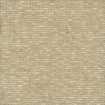 Beige woven fabric sample with grid texture, cream threads, and a natural rough surface; Porada Tammy fabric, model G 150.