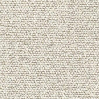 Woven fabric texture, off-white and light taupe, horizontal stripe pattern, dense irregular weave, matte finish, linen blend material.