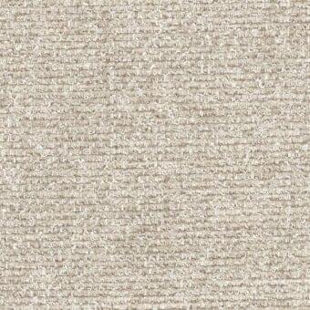 Beige fabric texture with horizontal ribbing and heathered tones, displaying a dense, granular weave consistent throughout the sample.