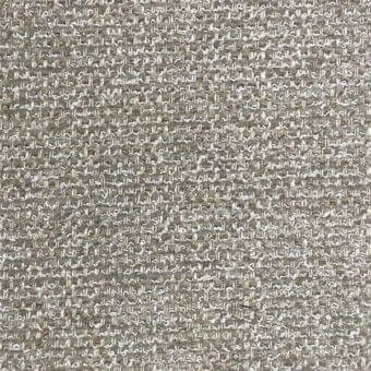 Woven fabric texture, gray and beige tones, horizontal rib pattern with dense geometric weave and matte finish.
