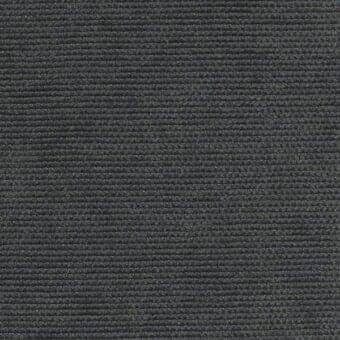 Dark gray ribbed fabric texture with a vertical corduroy pattern, dense matte weave, and heathered tonal variations for upholstery.